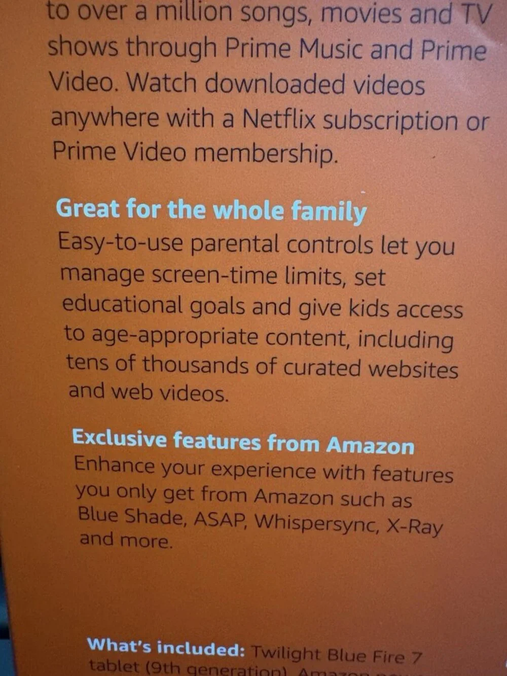 Amazon kindle fire
